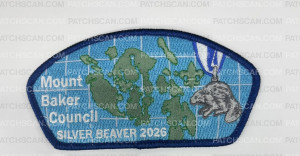 Patch Scan of MOUNT BAKER COUNCIL SILVER BEAVER 2026 CSP 