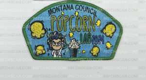 Patch Scan of Montana Council Popcorn 