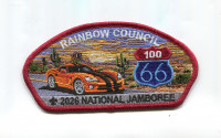 Rainbow Council 2026 NJ orange car JSP red bdr Rainbow Council #702