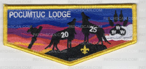 Patch Scan of Pocumtuc Lodge 2025 Golden Key