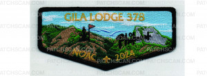 Patch Scan of NOAC 2024 Flap High Adventure Flap #3 (PO 102257)