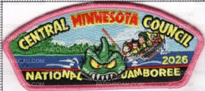 Patch Scan of CMC 26 Jamboree CSP Pink