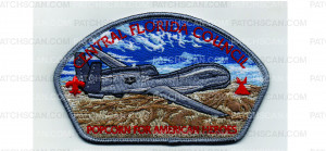 Patch Scan of Popcorn for American Heroes CSP Air Force Drone (PO 101936)