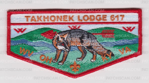 Patch Scan of Takhonek Lodge 617