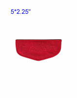 Kansa Lodge 198 Flap (Red) Quivira Council #198