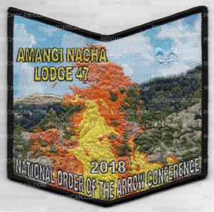 Patch Scan of LODGE 47 POCKET 1 BLACK