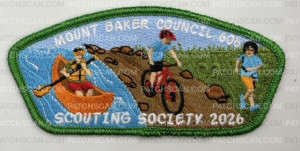 Patch Scan of Mt. Baker Scouting Society 2025 CSP