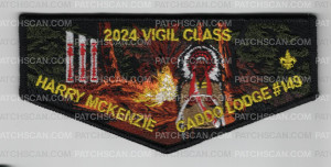 Patch Scan of Caddo Lodge 2024 Vigil Flap