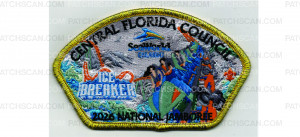Patch Scan of 2026 National Jamboree CSP Ice Breaker (PO 103355)