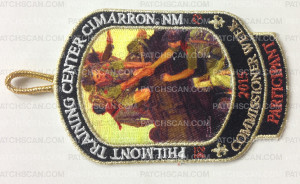 Patch Scan of PHILMONT COMMISSIONER WEEK 2015