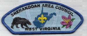 Patch Scan of Shenandoah Area Council United in Scouting (WV CSP)