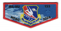 Ma-Nu 133 NOAC 2024 507th Wing flap Last Frontier Council #480