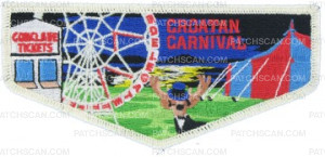 Patch Scan of Central North Carolina - Croatan Carnival - Aurora Border 