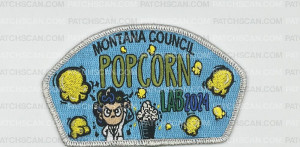 Patch Scan of Montana Council Popcorn 