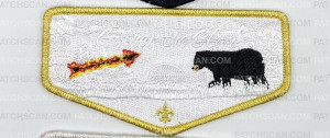 Patch Scan of LPC Comanche Lodge Gather the Clan Sunset Flap