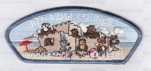 Patch Scan of X169561A RED RIDGE COUNCIL WOOD BADGE (fake csp)