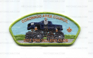 Patch Scan of Coronado Area Council 2024 $950 Sellers Club CSP