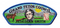 Grand Teton Council Jedediah Smith CSP blue border Grand Teton Council #107