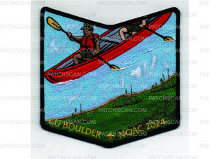 Patch Scan of NOAC 2024 Pocket Patch High Adventure #4 (PO 102260)