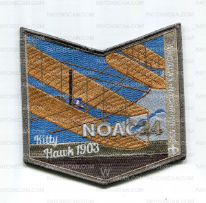 Patch Scan of Chickasaw Council Kitty Hawk NOAC 2024(Pocket)