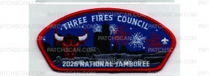 Patch Scan of 2026 National Jamboree CSP Chicago Skyline (PO 103467)