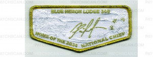 Patch Scan of 2024 National Chief Flap (PO 101955)