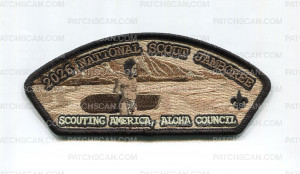 Patch Scan of Aloha Council 2026 Jamboree - CSP (E)