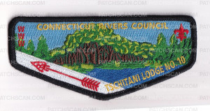 Patch Scan of Tschitani Sash and Stay Flap