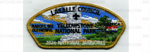 Patch Scan of 2026 National Jamboree CSP Yellowstone (PO 103456)