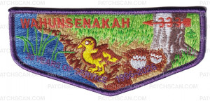 Patch Scan of Wahunsenakah 333 30 Years of Service flap