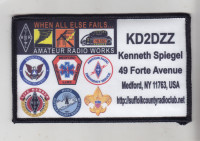 QSL Patch Kenneth Spiegel