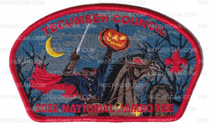 Patch Scan of Tecumseh Council 2026 Jamboree (Headless Man)