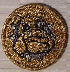 Patch Scan of X153775A (patrol patch - bulldog)