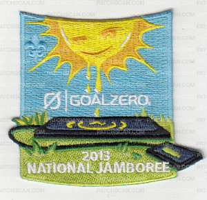 Patch Scan of X167679A GOAL ZERO 2013 NATIONAL JAMBOREE