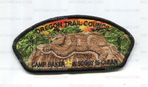 Patch Scan of Oregon Trail Council Camp Baker Clean CSP