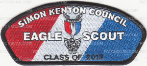 Patch Scan of 33291 - 2013 Eagle Scout Class CSP