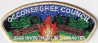 486104- Investment in Charachter  Occoneechee Council #421