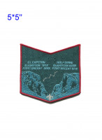 Toloma NOAC 2024 pocket patch El Capitan Half Dome red border Greater Yosemite Council #59