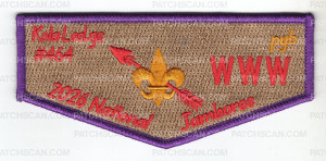 Patch Scan of Scouting Colorado 2026 Jamboree OA Flap (Kola)