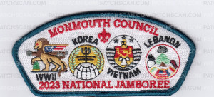 Patch Scan of Monmoth Council Jamboree Set