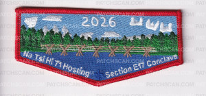 Patch Scan of NA TSI HI SECTION E17 CONCLAVE OA FLAP