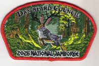 Dan Beard Council 2026 Jamboree (CSP/Jack Rabbit) Red Dan Beard Council #438