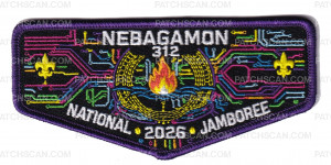 Patch Scan of LVAC Nebagamon Jamboree 2026 Flap