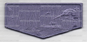 Patch Scan of MIAMI LODGE BABY CRANE FLAP LAVENDER