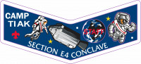 E4 Conclave Staff Chevron (PO 103643) Pine Burr Area Council #304