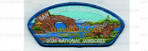 Patch Scan of 2026 National Jamboree CSP Channel Islands (PO 103158)