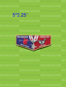 Patch Scan of Wisawanik 190 Mike Payne 2024 DSA flap