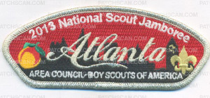 Patch Scan of X167504A 2013 National Scout Jamboree (jsp)