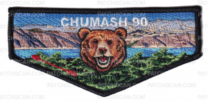 Patch Scan of Chumash 90 Lake Cachuma flap