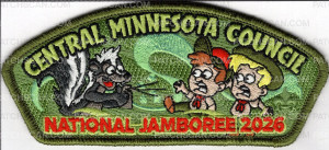 Patch Scan of CMC 26 Jamboree CSP Skunk